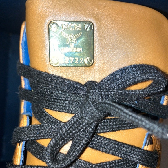 MCM Visetos Womens Sneakers - Picture 8 of 9